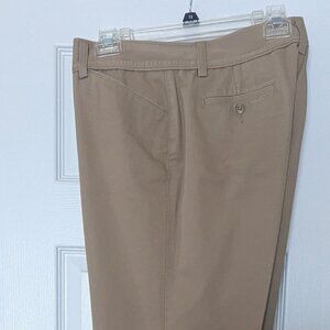 Eddie Bauer Women's Wrinkle Resistant Casual Pants, khaki, Size 12 TALL